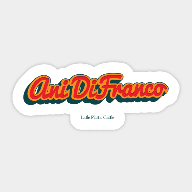 Ani DiFranco Sticker by PowelCastStudio